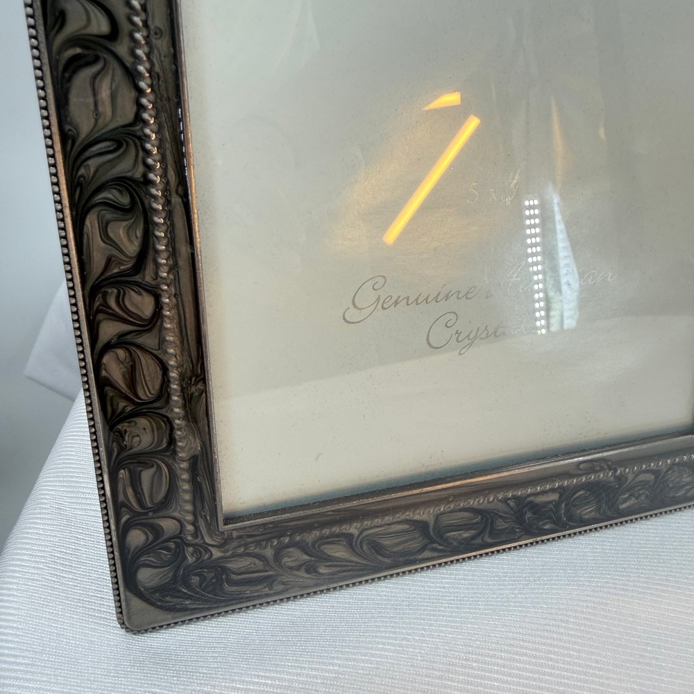 Sheffield Home Coquette Picture Frame Set Pewter Victorian Dark Academia 5x7 4x6 - Picture 5 of 15